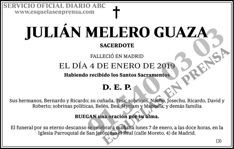 Julián Melero Guaza