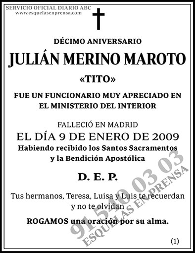 Julián Merino Maroto