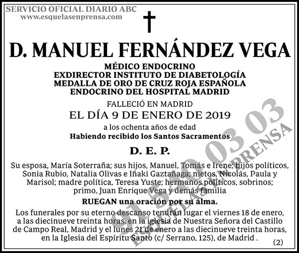 Manuel Fernández Vega