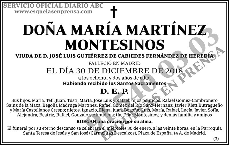 María Martínez Montesinos