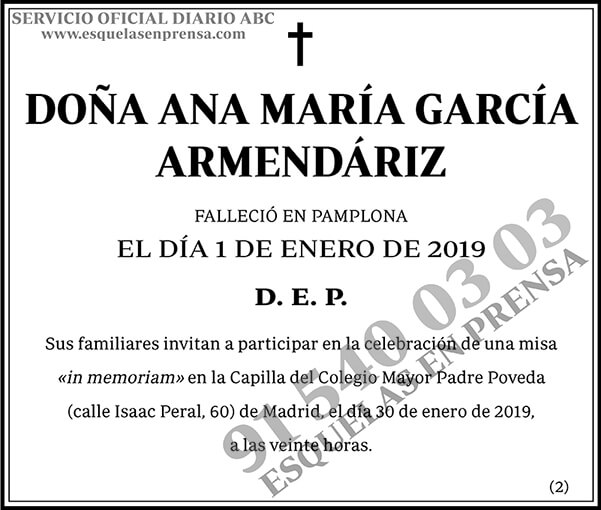 Ana María García Armendáriz