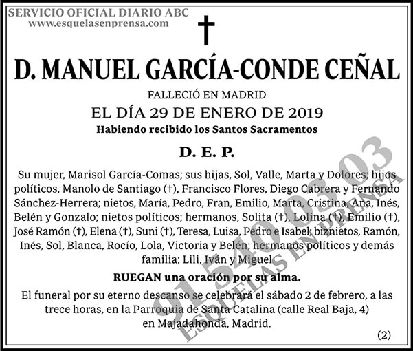 Manuel García-Conde Ceñal