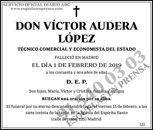 Víctor Audera López