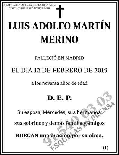 Luis Adolfo Martín Merino