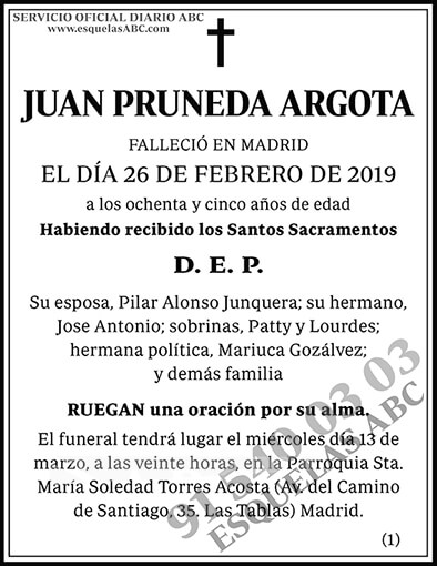 Juan Pruneda Argota