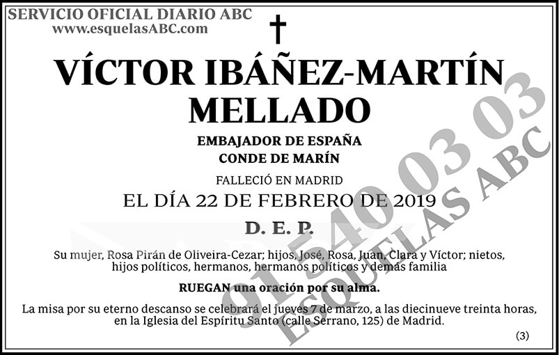 Víctor Ibáñez-Martín Mellado