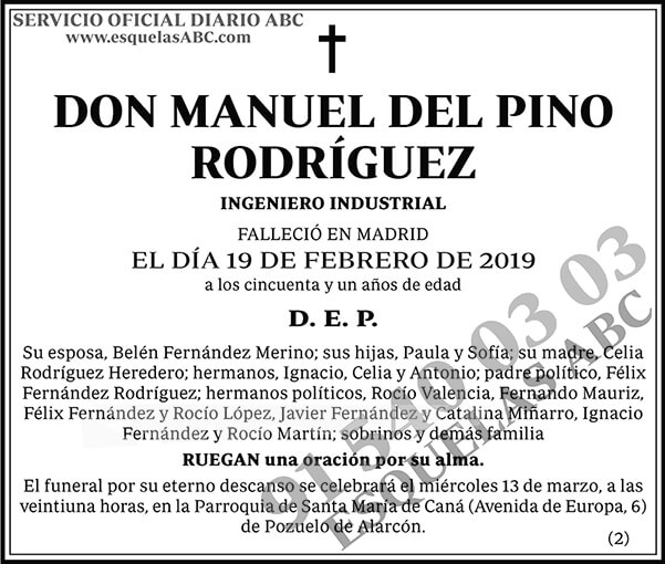 Manuel del Pino Rodríguez