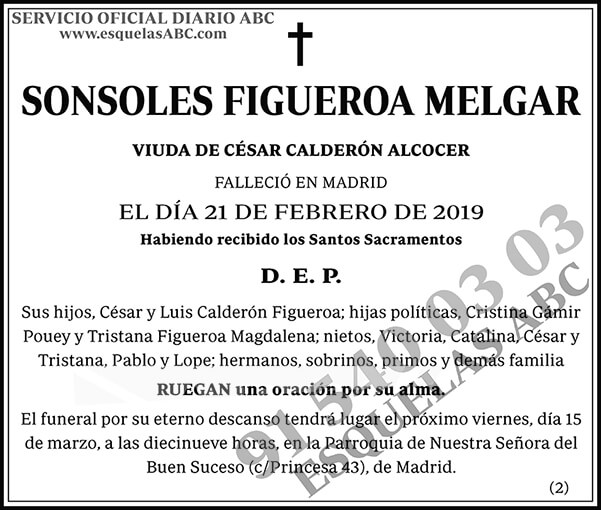Sonsoles Figueroa Melgar