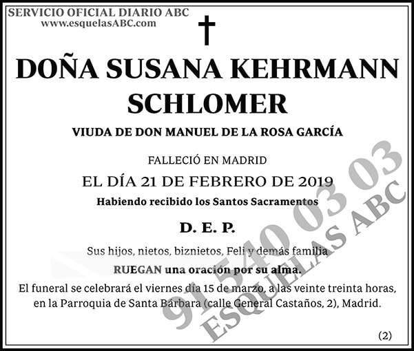 Susana Kehrmann Schlomer