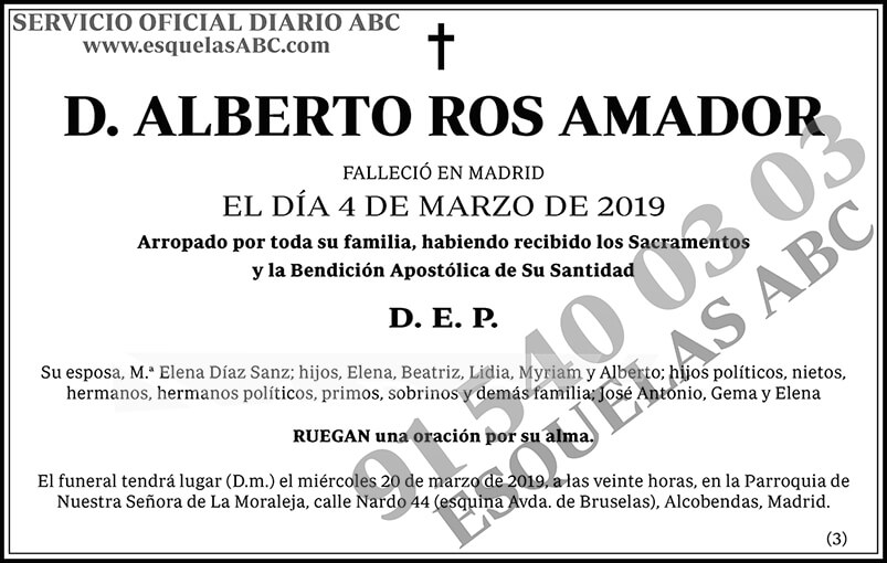 Alberto Ros Amador