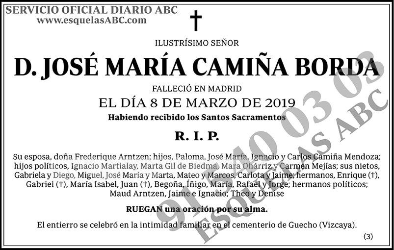 José María Camiña Borda