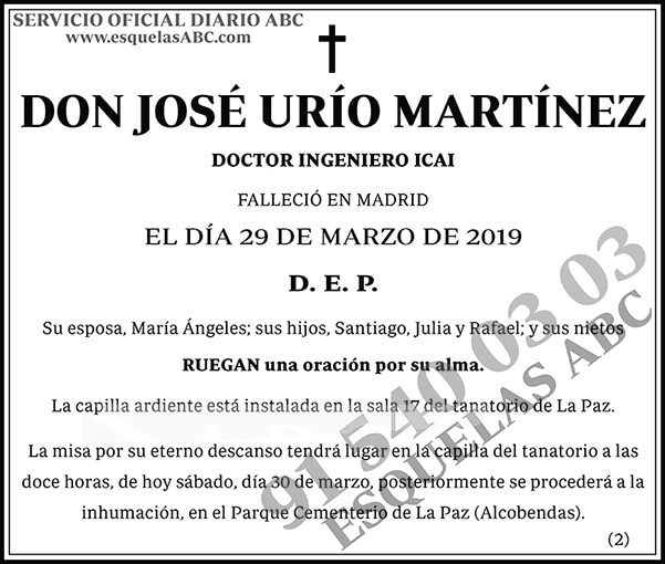 José Urío Martínez