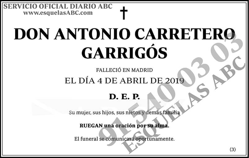 Antonio Carretero Garrigós