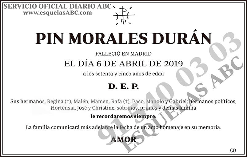 Pin Morales Durán