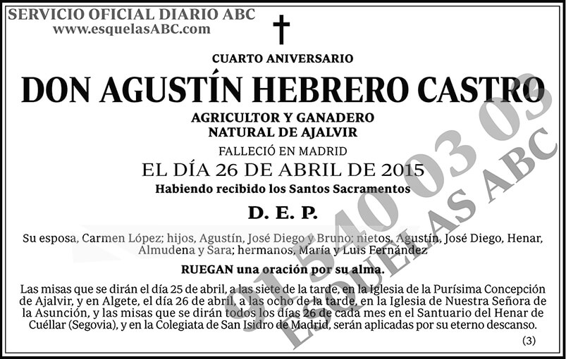 Agustín Hebrero Castro