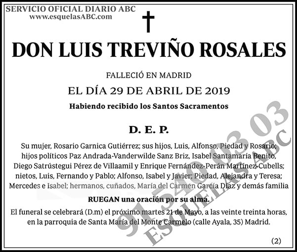 Luis Treviño Rosales