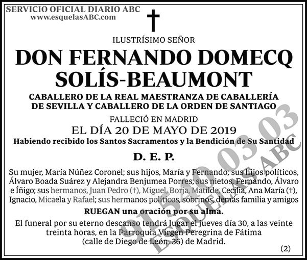 Fernando Domecq Solís-Beaumont