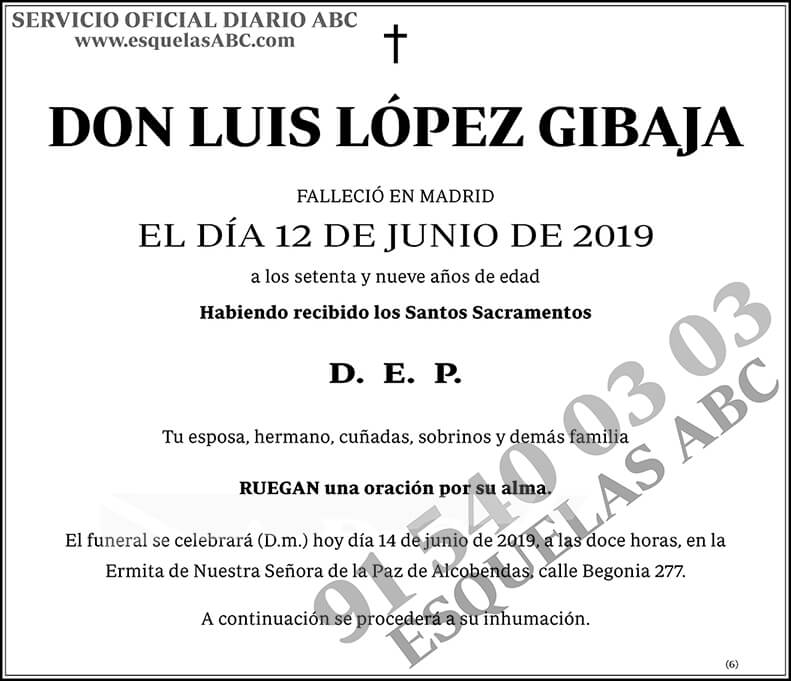 Luis López Gibaja