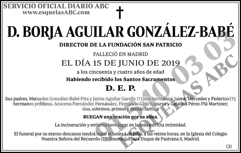 Borja Aguilar González-Babé