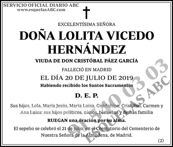 Lolita Vicedo Hernández