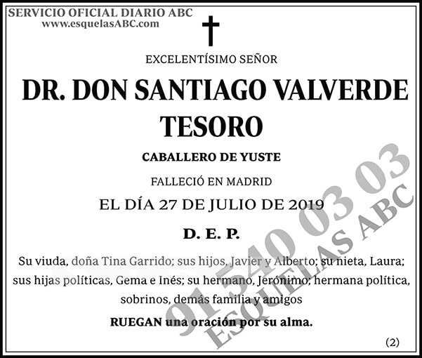 Santiago Valverde Tesoro