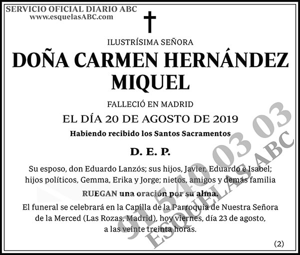 Carmen Hernández Miguel