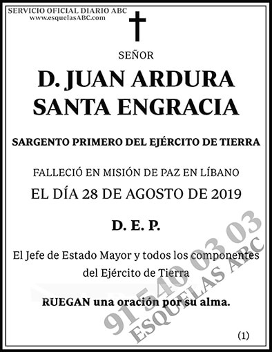 Juan Ardura Santa Engracia