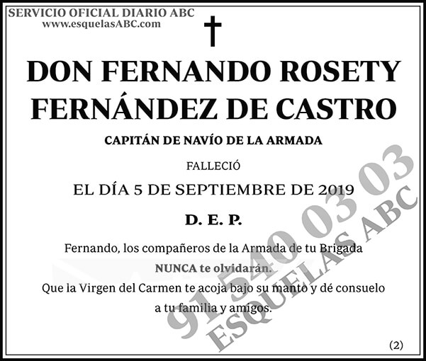 Fernando Rosety Fernández de Castro