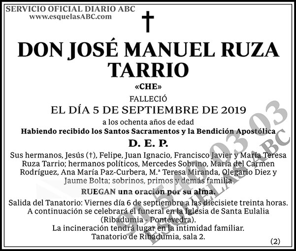 José Manuel Ruza Tarrio