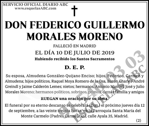 Federico Guillermo Morales Moreno