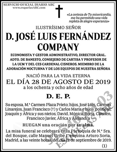 José Luis Fernández Company
