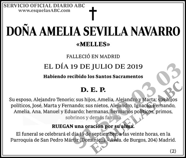 Amelia Sevilla Navarro
