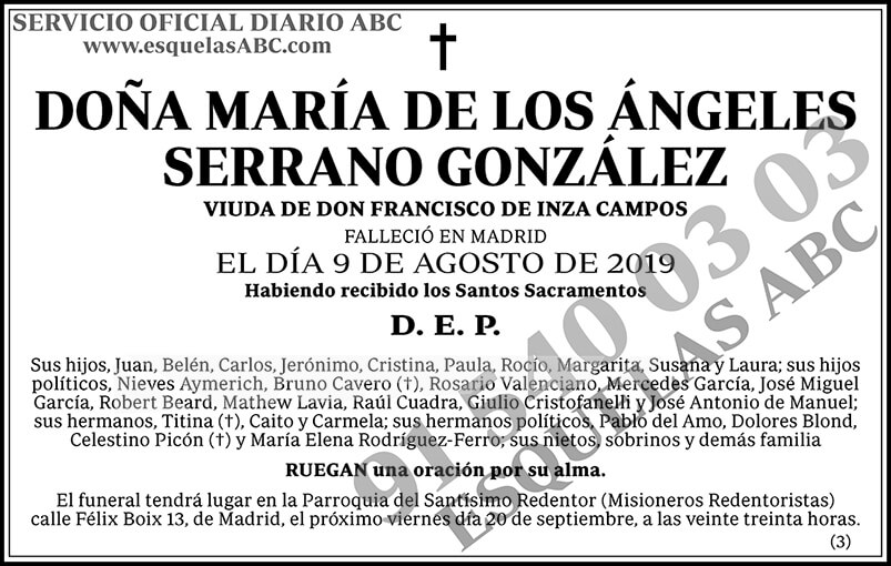 María de los Ángeles Serrano González