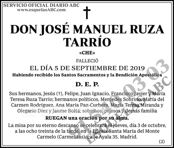 José Manuel Ruza Tarrío