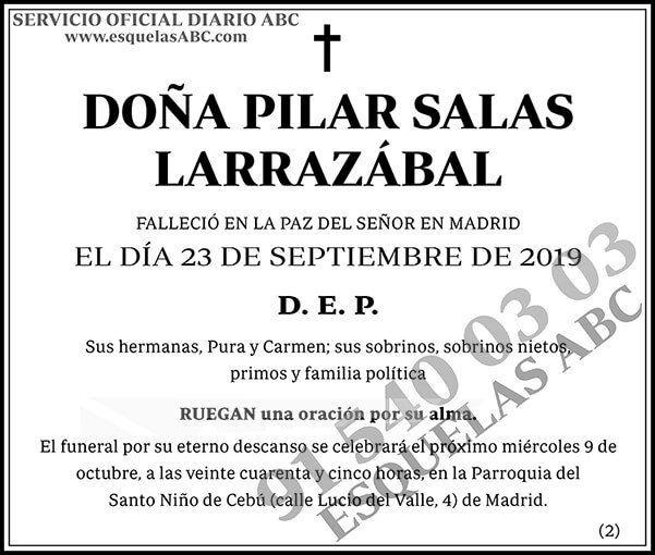 Pilar Salas Larrazábal