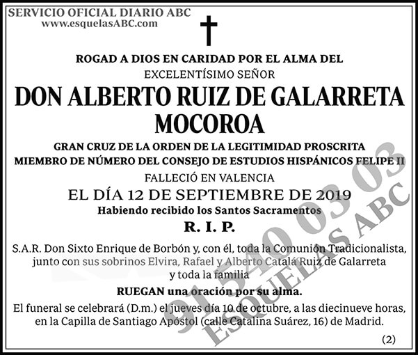 Alberto Ruiz de Galarreta Mocoroa