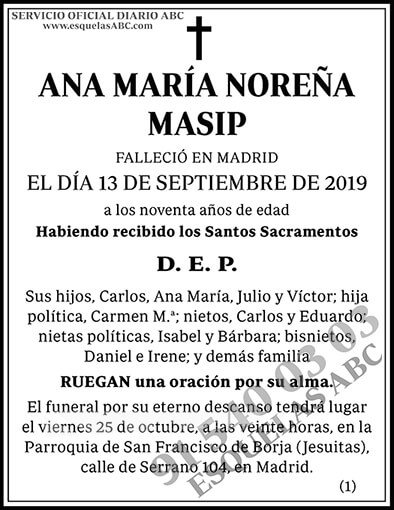 Ana María Noreña Masip