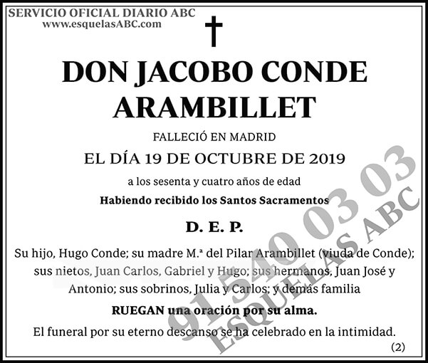 Jacobo Conde Arambillet