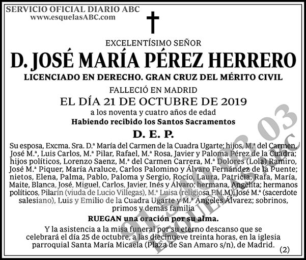 José María Pérez Herrero