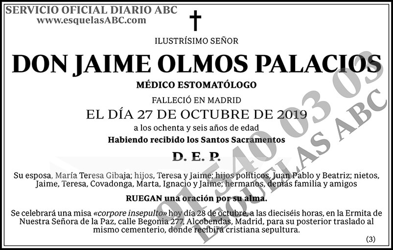 Jaime Olmos Palacios