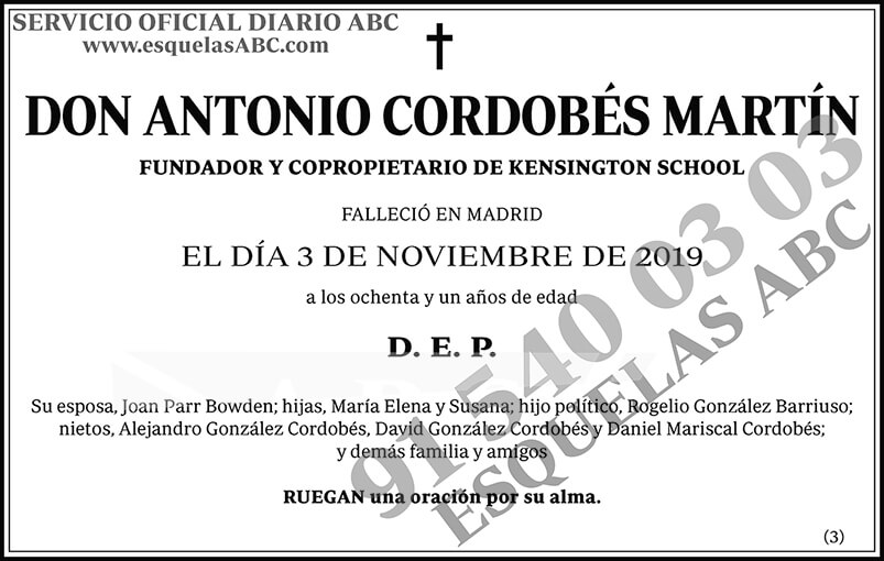 Antonio Cordobés Martín