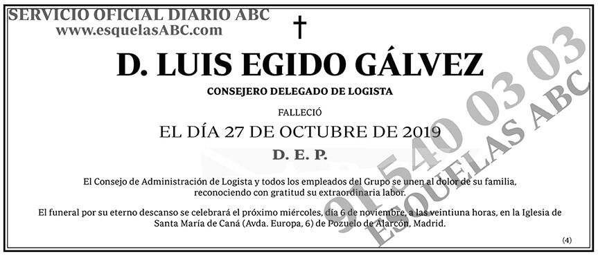 Luis Egido Gálvez