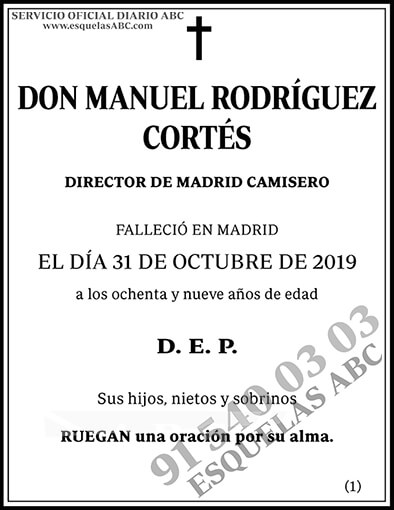Manuel Rodríguez Cortés