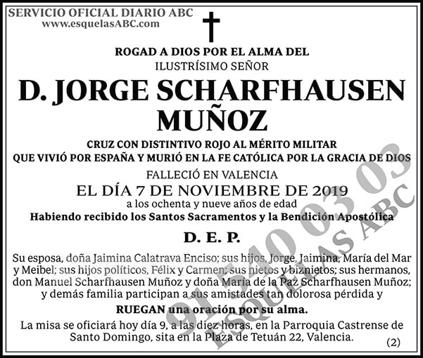 Jorge Scharfhausen Muñoz