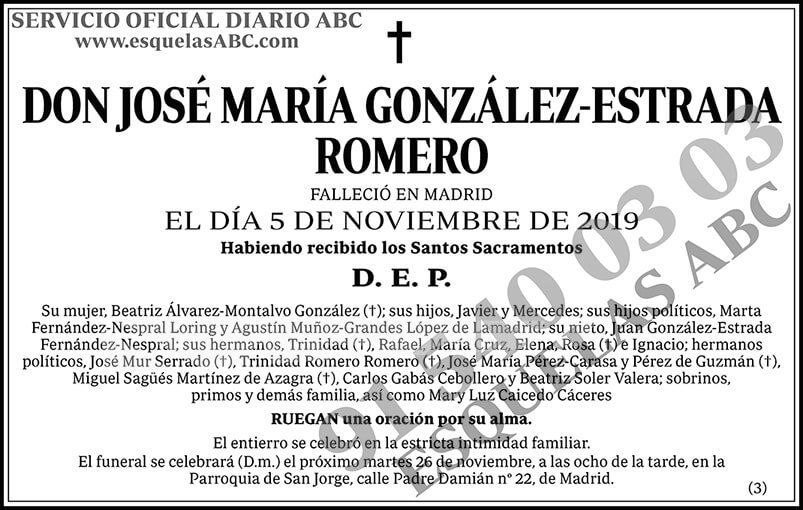 José María González-Estrada Romero