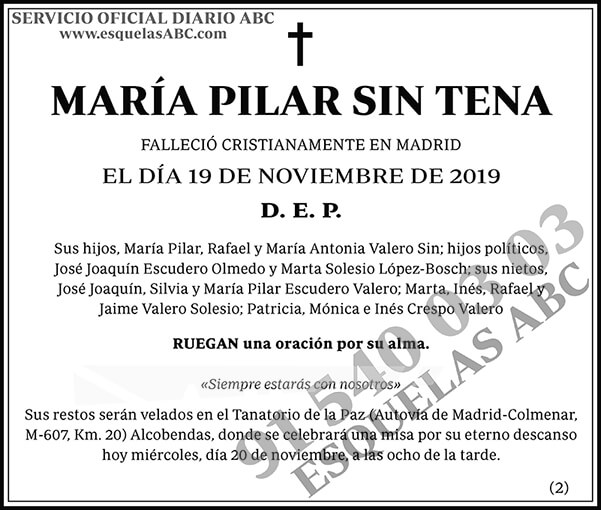 María Pilar Sin Tena