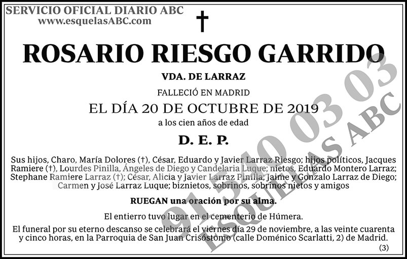 Rosario Riesgo Garrido