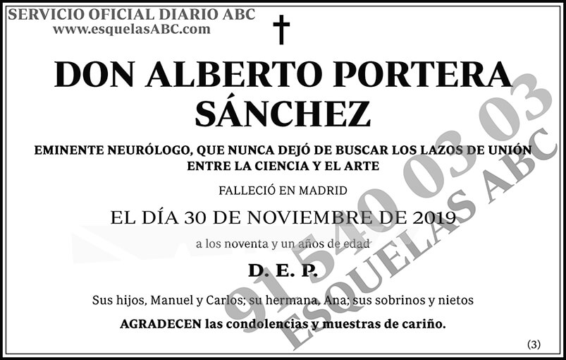 Alberto Portera Sánchez
