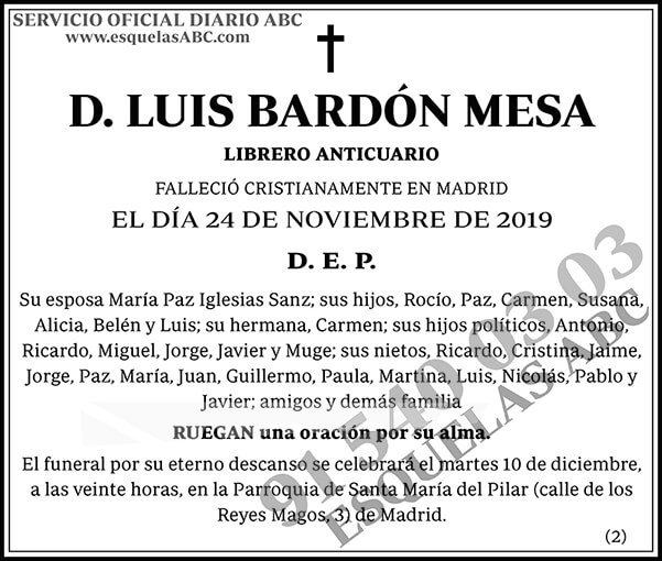 Luis Bardón Mesa