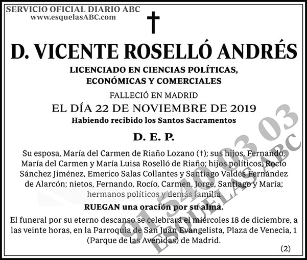 Vicente Roselló Andrés